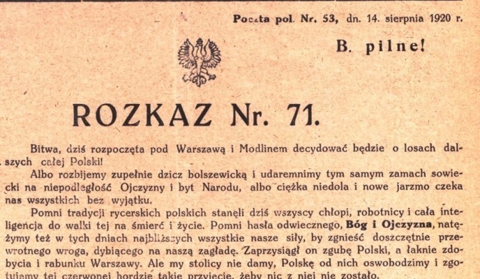 bitwa warszawska 1920